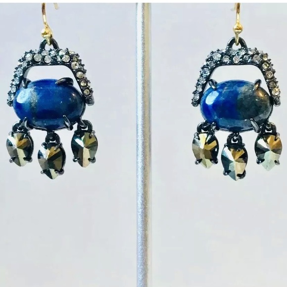 Alexis Bittar Chandelier Drop Earring Lapis Lazuli - Picture 2 of 9